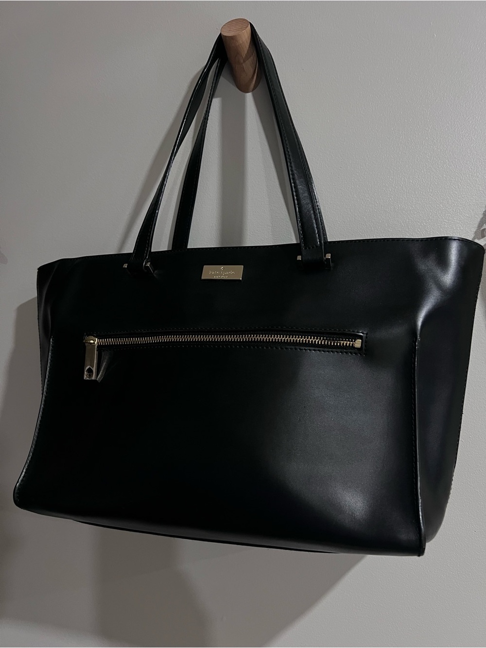 KATE SPADE NEW YORK 100% COW HIDE LEATHER Top Handle Shoulder Bag